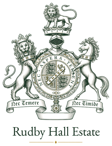 Rudby Hall Estate official identity